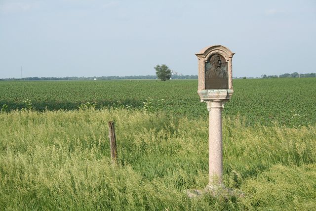 Image:Piatt and DeWitt County Lincoln marker wide.jpg