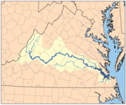 In 1607, the Virginia Company of London established the Jamestown Settlement on the James River, both named after King James I