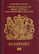 A UK passport