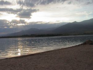 Issyk Kul at sundown (2002)