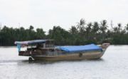 River boat in Ho Chi Minh City