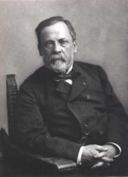 Louis Pasteur portrait in his later years.
