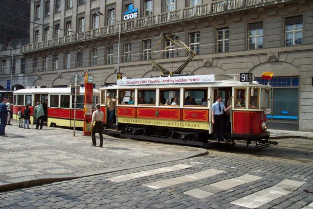 Image:Praha, Jindřišská, stará tramvaj.jpg
