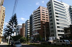 República del Salvador, a street in northeastern Quito