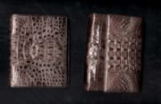 Crocodile leather wallets from Bangkok Crocodile Farm