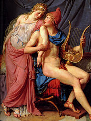 Helen and Paris, by Jacques-Louis David, 1788