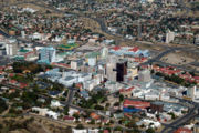 Aerial view of Windhoek Centre