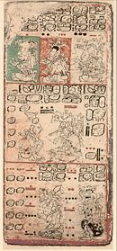 The Maya Dresden Codex, which calculates Venus's appearances