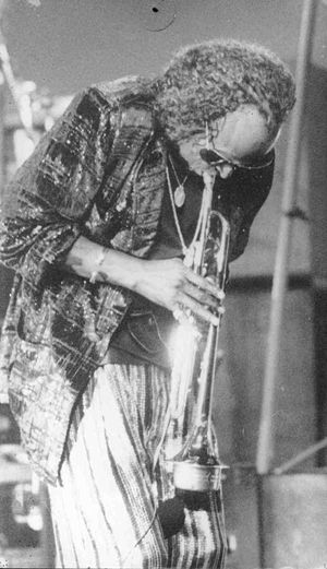 Miles Davis in Rio de Janeiro, May 1974.