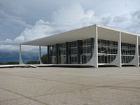 The Supreme Federal Tribunal at the Praça dos Três Poderes.