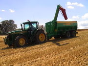 Tractor and Chaser Bin