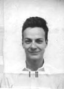 Feynman's ID badge from the Manhattan Project