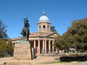 Parliament building in Bloemfontein