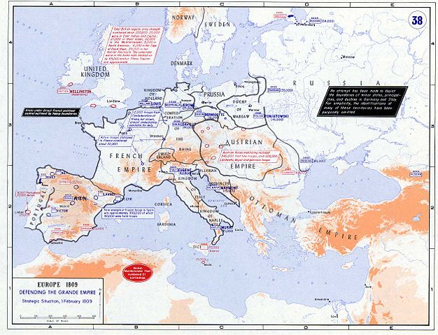 Image:Maintaining the Grand Empire, Situation February 1809.jpg