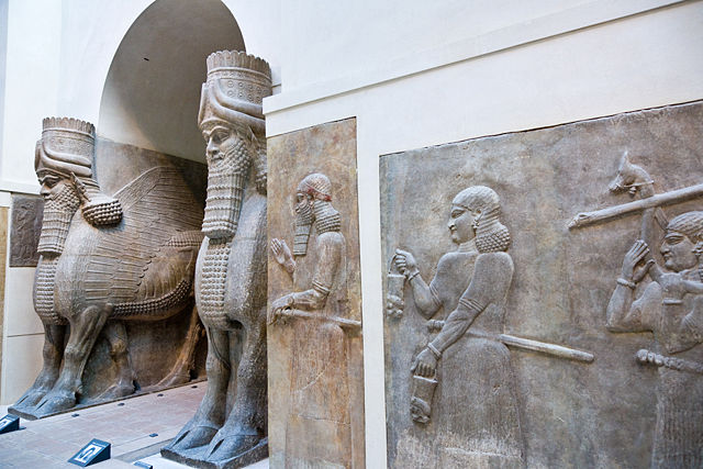 Image:Louvre-Khorsabad-Human Headed Winged Bulls.jpg