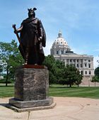 Statue near the Minnesota State Capitol in St. Paul