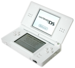 The Nintendo DS Lite.