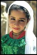 A Pashtun girl in rural Afghanistan.