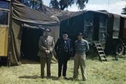 Churchill with Field Marshal Bernard Montgomery and Field Marshal Alan Brooke, 1944