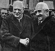Churchill secretly meets with President Ismet Inönü at the Yenice Station 15 miles (24 km) outside of Adana in south-east Turkey, on January 30, 1943
