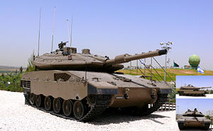 Israeli Merkava tank Mk4.