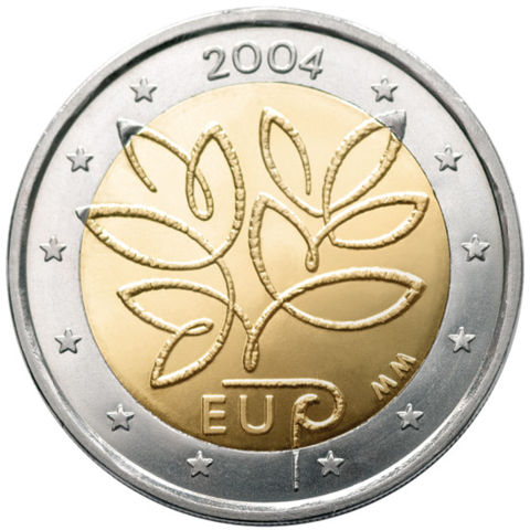 Image:€2 commemorative coin Finland 2004.jpg