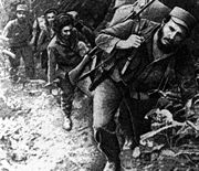Fidel Castro in his days as a guerrilla.