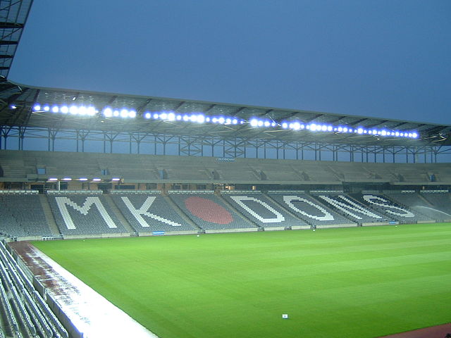 Image:Denbigh stadium east stand 16 May 07.JPG