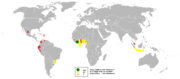 Cocoa bean output in 2005
