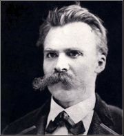 Friedrich Nietzsche in Basel, ca. 1875.