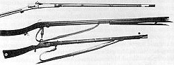 Ming Dynasty (1368-1644 AD) matchlock firearms
