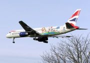 The Blue Peter special-paint British Airways Boeing 757-200