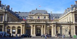The Conseil d'État sits in the Palais Royal