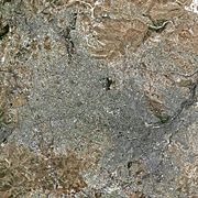 Amman seen from SPOT satellite