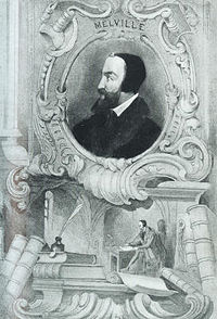 Andrew Melville (1545-1622), a Scottish churchman who came to England to avoid the effect of Scotland's Black Acts of 1583-85, and who encouraged the English Puritans to seek further reforms to the Church of England.
