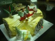A durian-flavoured Yule log