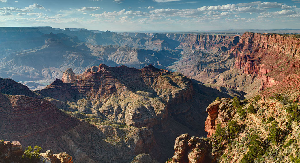View from the South Rim of the Grand Canyon at Navajo Point