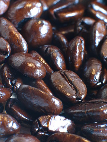 Image:Espresso-roasted coffee beans.jpg