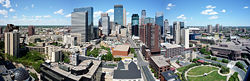 Downtown Minneapolis in July 2008