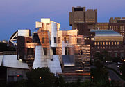 University of Minnesota teaching art museum, student union and teaching hospital