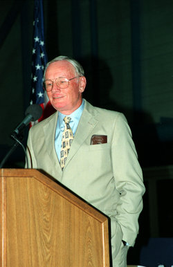 Armstrong on July 16, 1999 at the Kennedy Space Center.