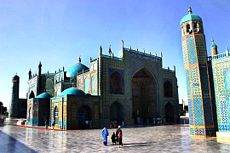 Mazari Sharif's Blue Mosque in Afghanistan is a structure of cobalt blue and turquoise minarets, attracting visitors and pilgrims from all over the world. Many such Muslim architectural monuments can be attributed to the efforts of the Iranian peoples who are predominantly followers of Islam today.
