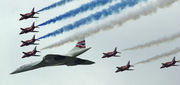 Parade flight at Queen's Golden Jubilee