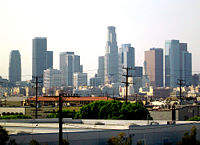 Downtown Los Angeles saw heavy development from the 1980s to 1990's, including the construction of some of the city's tallest skyscrapers.