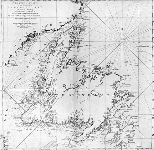 Image:Cooks Karte von Neufundland.jpg
