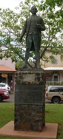 Image:James Cook, Waimea Kauai.JPG