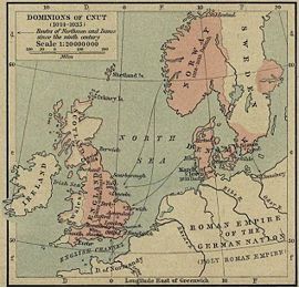 At the time of King Canute, the Isles of Scilly fell outside his British realms, as did Wales and Cornwall