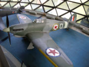 Hawker Hurricane Mk IVRP with Yugoslav Air Force markings, Museum of Aviation in Belgrade, Belgrade, Serbia