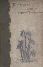 Cover of the first edition of Poems, published in 1890