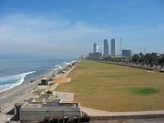 Colombo is the hub of Sri Lanka's economic activity, with many major events taking place around the Galle Face Green